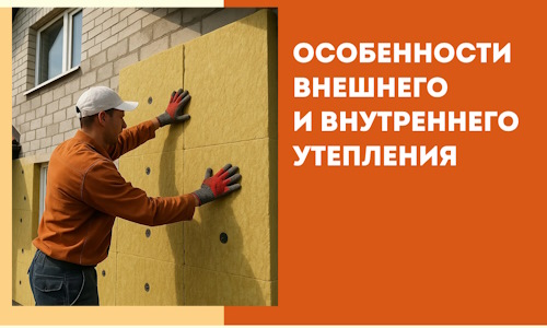 Какие особенности внешнего и внутреннего утепления в Иваново
